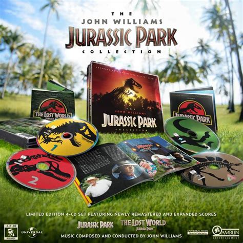 La La Land Records The John Williams Jurassic Park Collection Limited