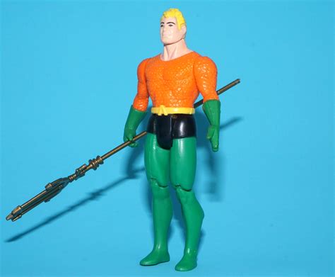 SUPER POWERS AQUAMAN 100% COMPLETE & ORIGINAL 1984 KENNER WORKS ...