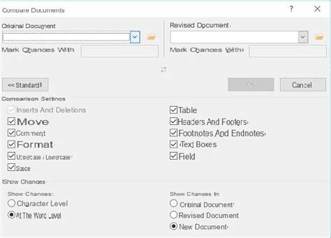 How To Compare Two Word Files