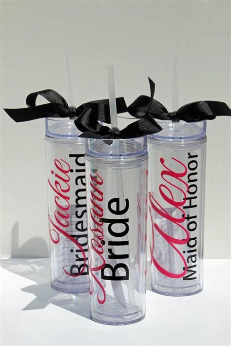 Bridal Tumbler Wedding Bridal Party Bridal Shower Ts Wedding Bridesmaids