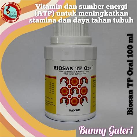 Jual Biosan Tp Oral 100 Ml Atp Dan Multivitamin Untuk Menjaga Stamina