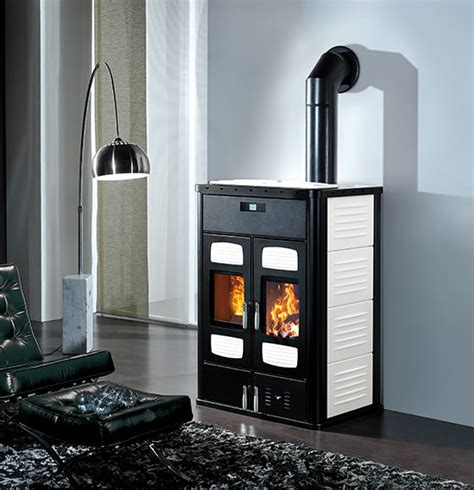 Termostufa Combinata Legna Pellet Bi Fire Kw Klover Stacchetti Corrado