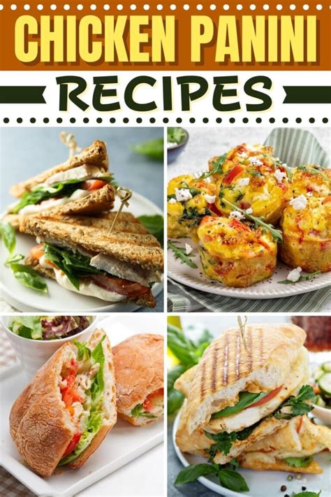 16 Best Chicken Panini Recipes to Try Today - Insanely Good