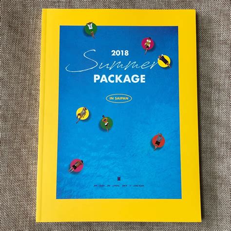 Bts Group Summer Package Saipan Official Photobook Dvd Set