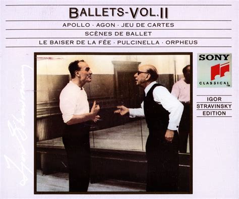 Igor Stravinsky Edition Vol Ii Ballets Vol Ii 2 Cds Sony Ebay