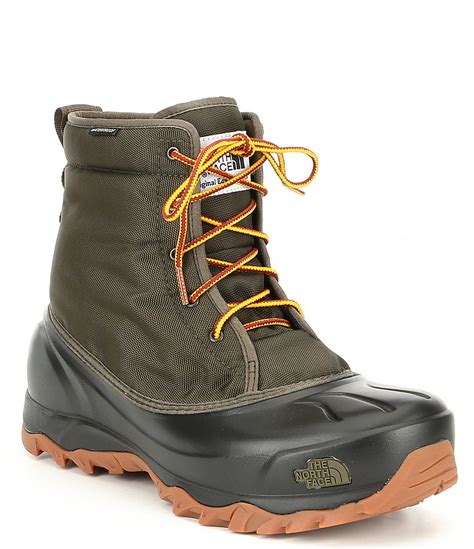 The North Face Fleece Mens Tsumoru Boot In Green For Men Lyst