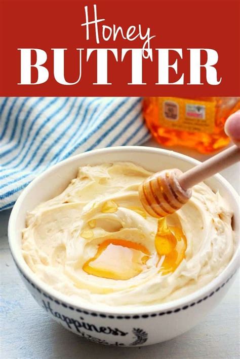 This Honey Butter Is Made With 3 Simple Ingredients And Whipped Until Fluffy No Sugar Added