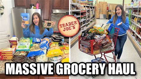 Massive Trader Joe S Grocery Haul Spending More Than We Expected On A