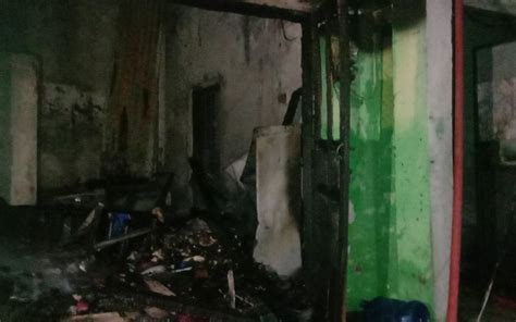 Kebakaran Hebat Terjadi Di Gowa 20 Kamar Kos Kosan Hangus Terbakar