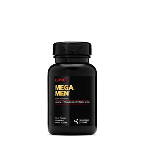 GNC Mega Men Multivitamin Tablets Timed Release 90 Count EBay