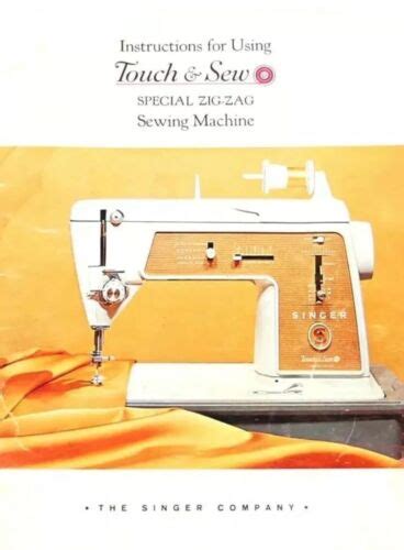 Large Deluxe Edition Instructions Manual Singer 600 600e Sewing Machine Ebay