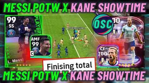 REVIEW MESSI POTW 99 X KANE SHOWTIME 100 REVIEW DI DIVISI 1