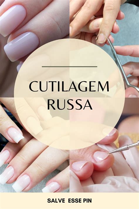 Cutilagem Russa Como Tirar Cut Culas Tesoura Unhas Tirar