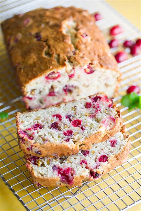 Cranberry Banana Bread Recipe Peas And Crayons