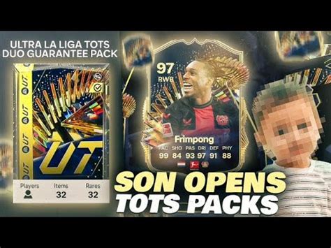 My Son Opens Ultra La Liga Tots Duo Guarantee Pack Bayer