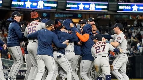 Mlb World Series Houston Astros Sweep Yankees In Alcs Ctv News