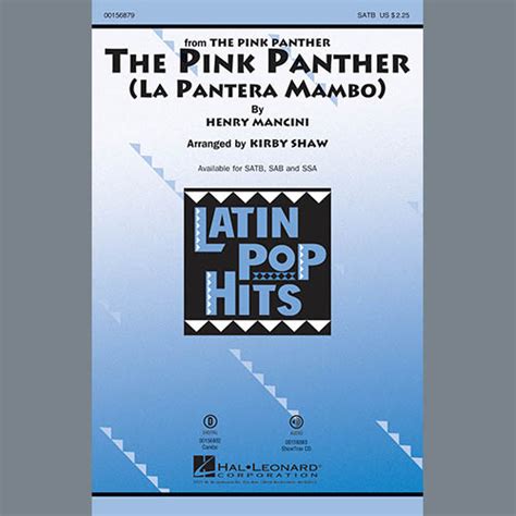 Download Kirby Shaw The Pink Panther Sheet Music And Pdf Chords 15