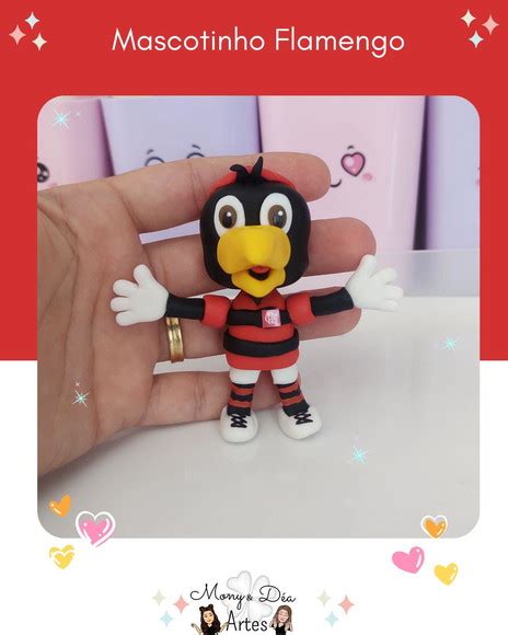 Mascote Do Flamengo Em Feltro Produtos Personalizados No Elo7