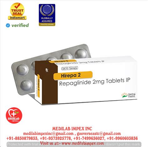 Repaglinide Mg Tablet At Rs Stripe In Nagpur Id