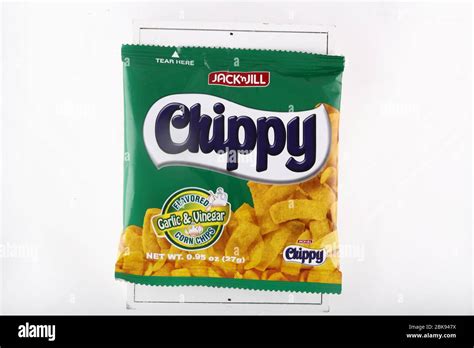 Antipolo City Philippines February 6 2019 Bag Of Chippy Chips On An Isolated White