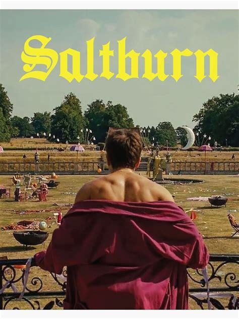 "Saltburn movie film poster jacob elordi" Poster for Sale by Ruby Star ...