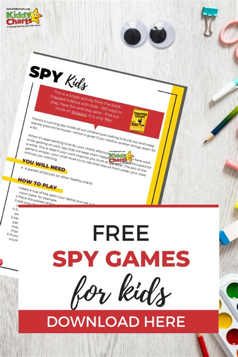 Spy Game for Kids - Games for Kids - kiddycharts.com