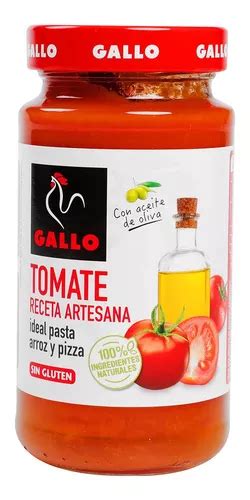 Salsa Gallo Para Pasta Tomate Receta Artesanal G Mercadolibre