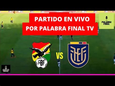 Bolivia Vs Ecuador Resumen Gol Mejores Jugadas Y Video Por