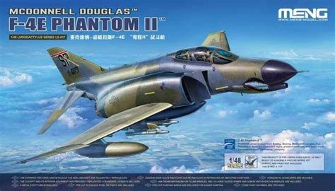 Mcdonnell Douglas F 4e Phantom Ii · Meng Models · Ls 017 · 1 48