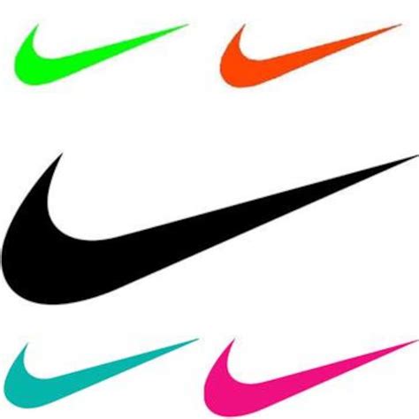 Nike Check Mark Swoosh decal logo sticker | Etsy