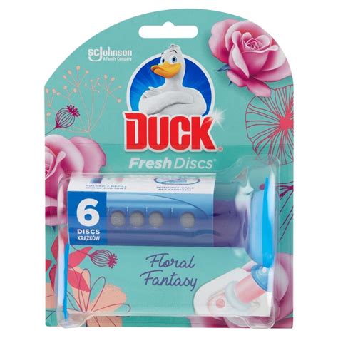 Duck Fresh Discs Elowy Kr Ek Do Toalety O Zapachu Kwiatowym Ml