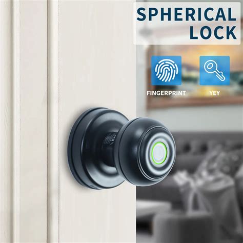 PHIPULO Waterproof Retro Smart Ball Lock Tuya Bluetooth WiFi Smart Door