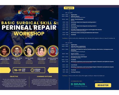 Basic Surgical Skill And Perineal Repair Workshop Advanced Surgical