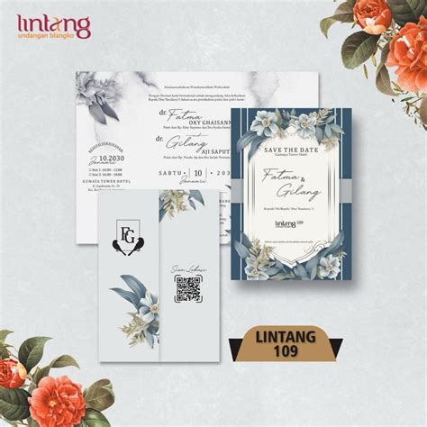 Jual Blangko Undangan Lintang Free File Setting Corel Shopee