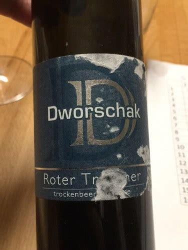 Dworschak Roter Traminer Trockenbeerenauslese Vivino