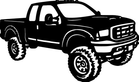 Pickup Truck Svg Etsy