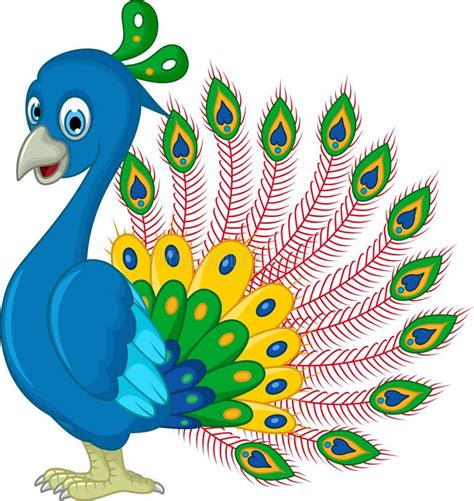 Colorful Decorated Peacock Stock Illustrations 283 Colorful Decorated