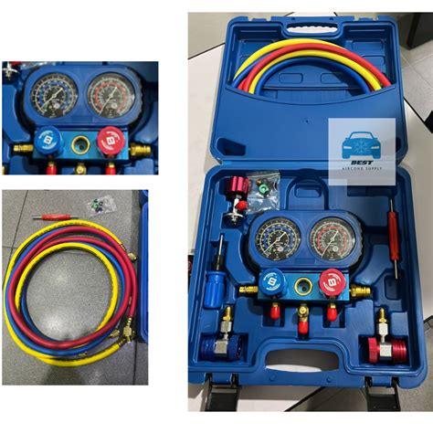 Manifold Gauge Set R A R R A R Gas Meter Car Aircond Home