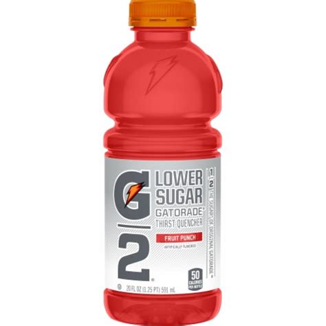 Gatorade G2® Lower Sugar Fruit Punch Sports Drink 20 Fl Oz Ralphs