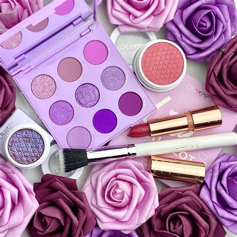 Limited Edition March Colourpop Crushes Best Makeup Products Makeup Set Purple Makeup