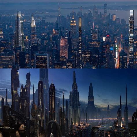 New York skyline in 2026, compared with Coruscant : r/StarWars