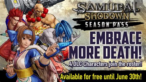 Samurai Shodown DLC Highlighted at EVO, Two New Characters Revealed