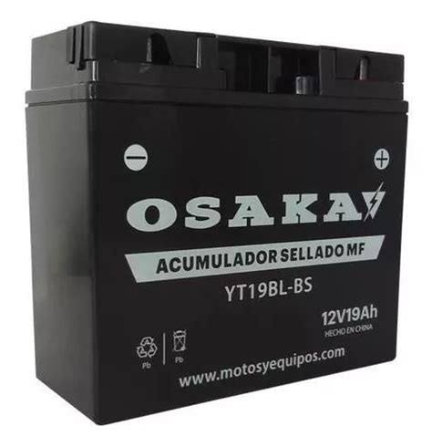 Acumulador Osaka Sellado Yt19bl Bs MercadoLibre