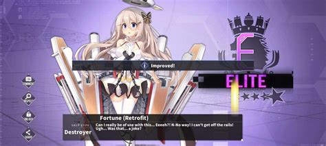 Fortune Retrofit Azur Lane Amino Amino