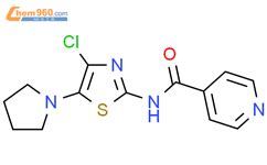 N 4 Chloro 5 Pyrrolidin 1 Yl 1 3 Thiazol 2 Yl Pyridine 4 Carboxamide