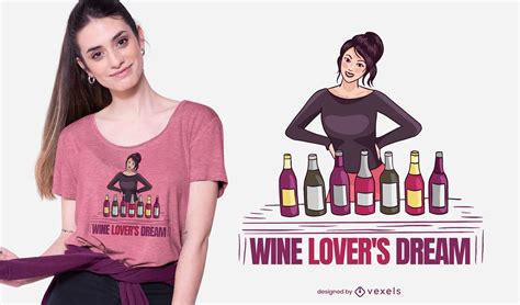 Diseños de camisetas de amante del vino más Merch