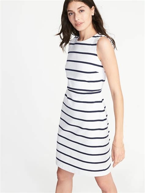 Sleeveless Ponte Knit Sheath Dress For Women Old Navy