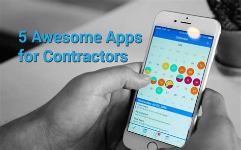 5 Awesome Apps For Contractors And Construction Pros Jobflex