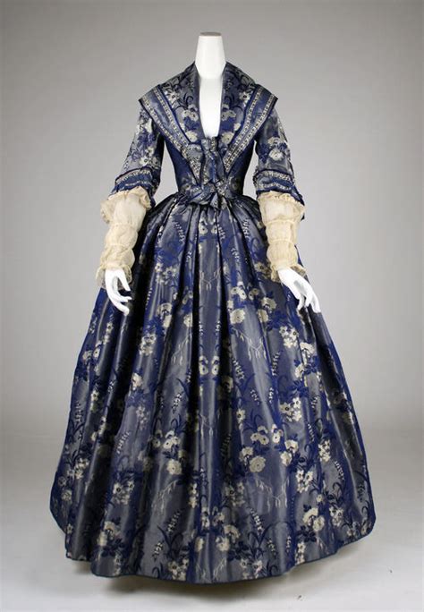 Old Rags Dress 1840s Pretty Fabric