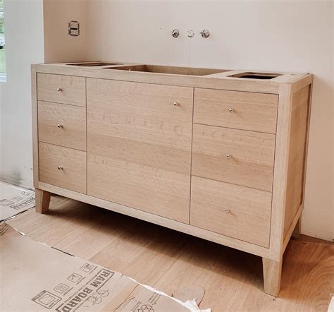 MIchael Morrow On Instagram Quartersawn White Oak Vanity Just Set In